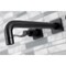 Kingston Brass KS6020DFL Wall Mount Tub Faucet, Matte Black KS6020DFL - alternate 5